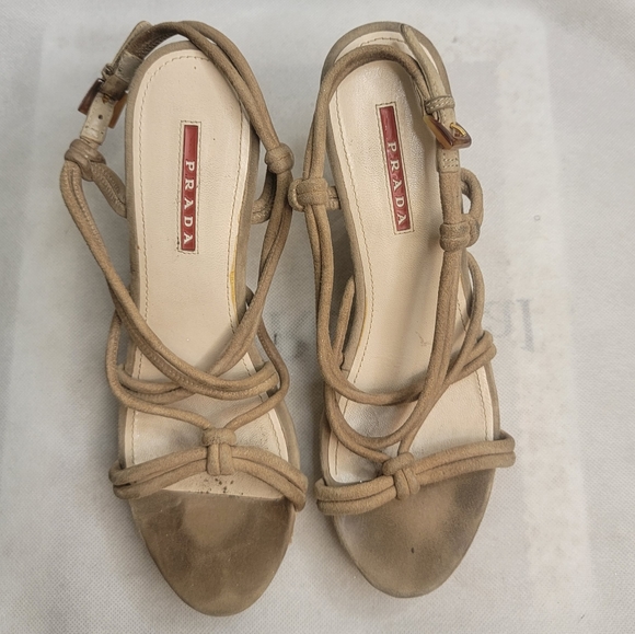 PRADA women’s summer sandals size 38 - Picture 6 of 13